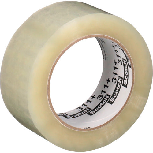 3M OPP包装用 低温用強粘着テープ 311+ 透明 48mmX100m 311 PLUS TRA 48X100 1 巻