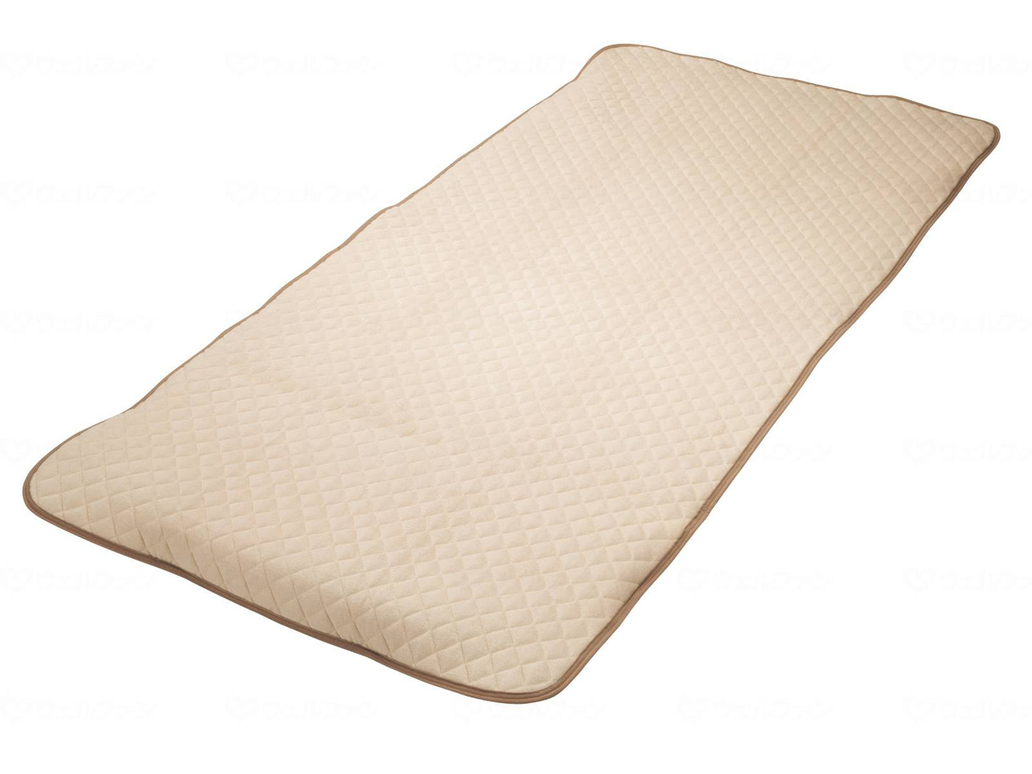 西川防水パット ベージュ 94×194cm