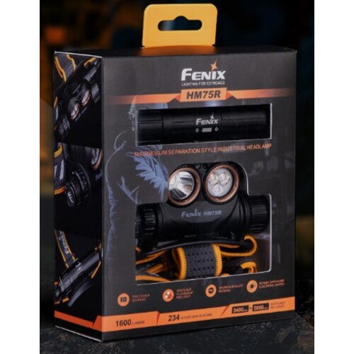 FENIX Rechargeable LED Headlight HM75R 1 piece