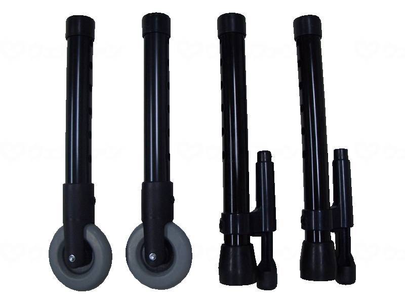 アクションジャパンキャスターR付 折りたたみ式歩行器 シーグリーン