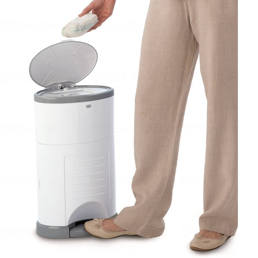 アクションジャパンColor Korbell おむつポット ホワイト