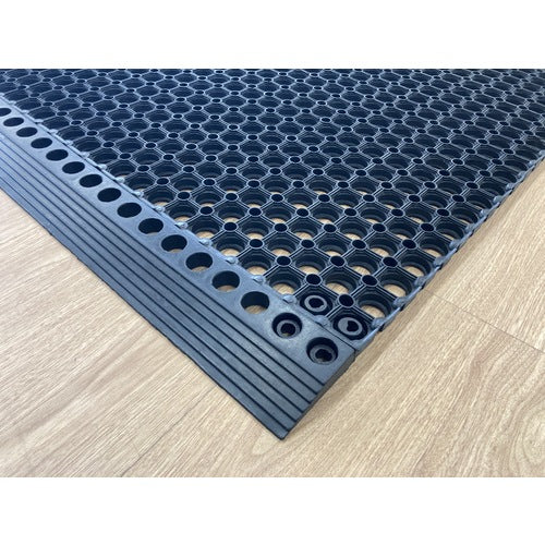 アサヒペン 有孔ラバーマット専用見切り材 10CM×100CM×2.2CM RM−M100 700124 1 個