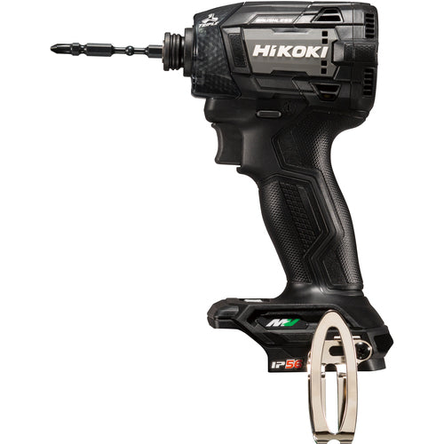 HiKOKI コードレスインパクトドライバ WH36DD 形 ストロングブラック 本体のみ WH36DD(NNB) 1 台