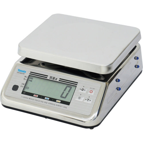 YAMATO 完全防水型デジタル上皿はかり UDS−600−WPK−3(4区5区) UDS-600-WPK-3-A4A5 1 台
