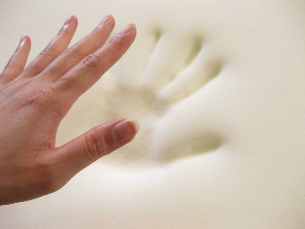 ルナール体圧分散バランス枕 ブルー シンカーパイル