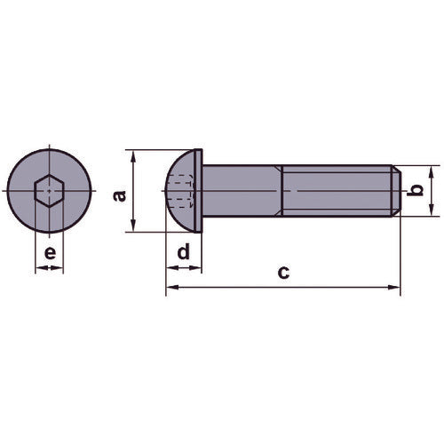 Mitsubishi Cutting Tool Parts Clamp Screw KS14 1 Piece