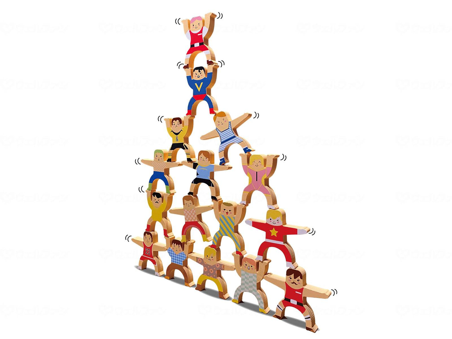 グッズマンココロの積み木 ワッショイ