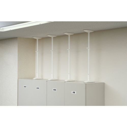 IRIS 202811 Furniture Fall Prevention Telescopic Rod Large Set of 2 KTB-60R 1 S