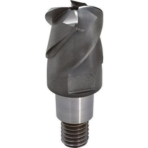 三菱 4枚刃高送り加工用 超硬クーラントホール付複合ラジアスヘッド16mm (コート品) EP7020 IMX16C4FD16016C 1 個
