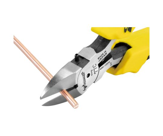 니퍼 125mm 성형 그립 스프링 부착 MNK-125DG 1초