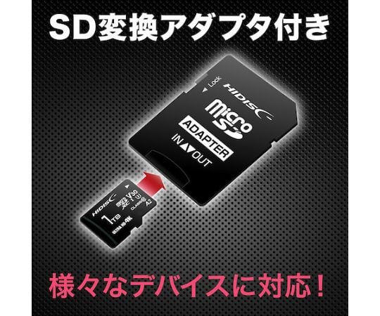 Ultra-fast R170 series microSDXC card 256GB HDMCSDX256GA2V30PRO 1 piece