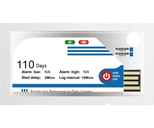 温度ロガー(使い切りタイプ) 設定変更機能あり BS-LOG-TempG1V2 1個