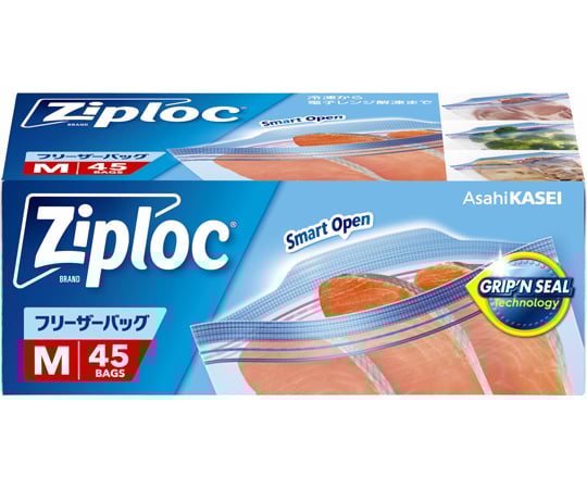 Ziploc Freezer Bags Medium 45 pieces 1 box (45 pieces)