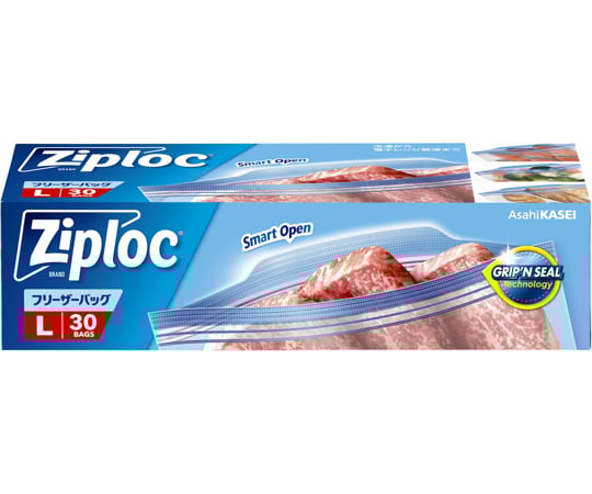 ジップロック フリーザーバッグ L 30枚 1箱(30枚入)