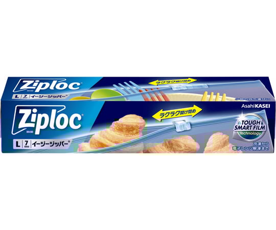 Ziploc Easy Zipper Large 7 pieces 1 box (7 pieces)