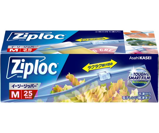 ジップロック イージージッパー M 25枚 1箱(25枚入)