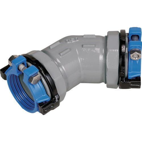 SK 카와니시 고밀도 폴리에틸렌 관용 조인트 SKX45° 엘보 ISO-P50 SKX-45L-ISO-P50 1개