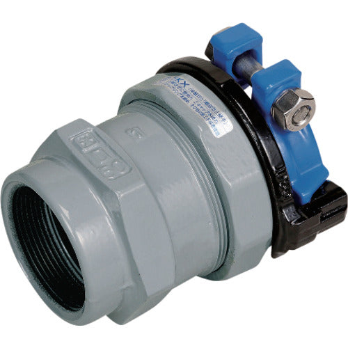 SK 카와니시 고밀도 폴리에틸렌 관용 조인트 SKX 암나사 부착 소켓 ISO-P50 SKX-MS-ISO-P50 1개