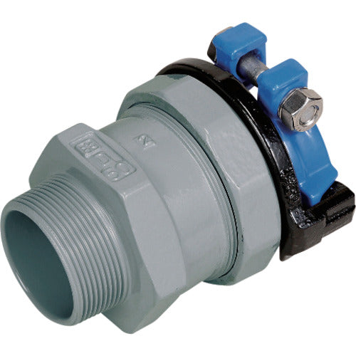 SK 카와니시 고밀도 폴리에틸렌 관용 조인트 SKX 수나사 부착 소켓 ISO-P50 SKX-OS-ISO-P50 1개