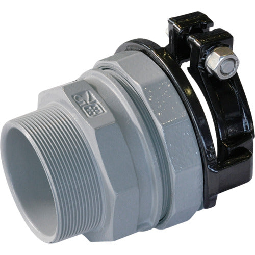 SK 카와니시 강관용 피팅 SKX 수나사 부착 소켓 100 SKX-OS-100 1개