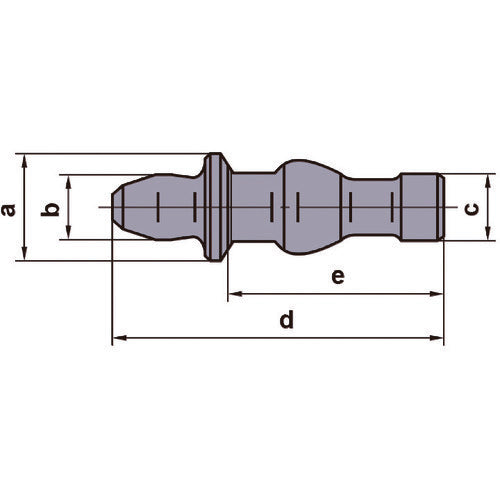 Mitsubishi MP Tool Holder D-Type Boring Head Parts Lock Pin P21S 1 Piece