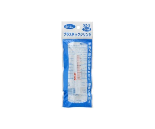 Plastic Syringe 5mL SZ-5 1pc