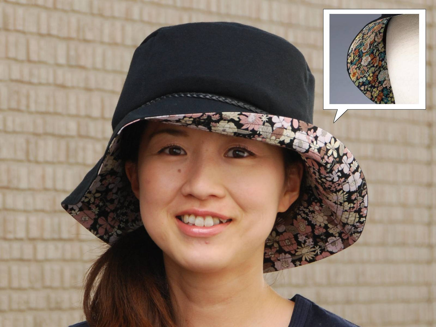 Special clothing abonet + JARI Hat Flower Moss Green Free