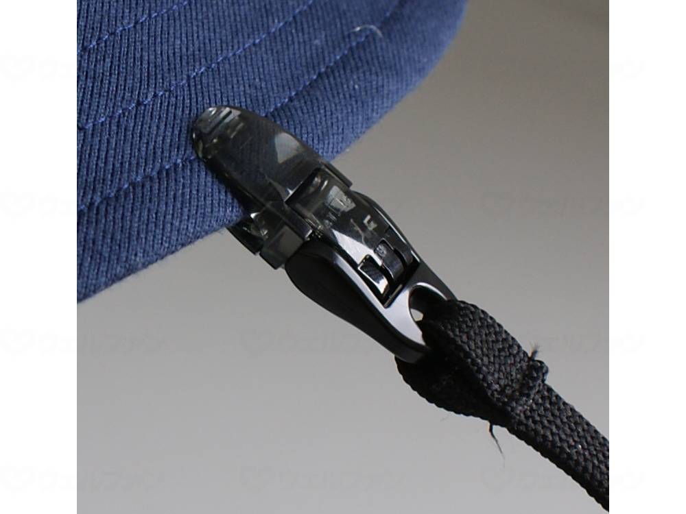 Special clothing clip-on chin strap, brown