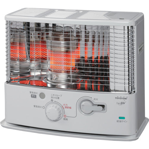 TOYOTOMI Reflective Oil Stove Battery-less Hand-crank Ignition Type RS-G3024-W RS-G3024-W 1 unit