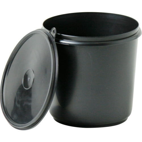 蝶プラ 粉粒体用 導電丸型容器No.4 783228 1 個