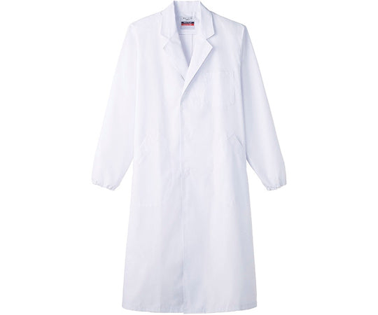 Men's examination gown, white, L, MR210, 1 piece