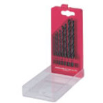 Mitsubishi K PSET High Speed Drill Set for Ironworking (Polyethylene Case, 8 Pieces) PSET8 1 S