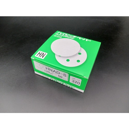 三共 マジック式研磨紙 HNAD−S NHハイピッチディスク(穴なし)125ー#320 HNADS125-320 50 枚