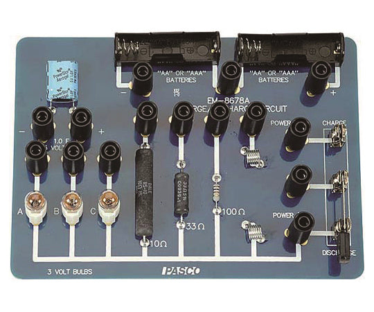Electrical circuit experiment board EM-8678A 100-566 1 unit