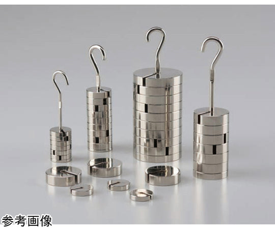 力学実験用おもり(スロット式) SW-500 121-218 1台