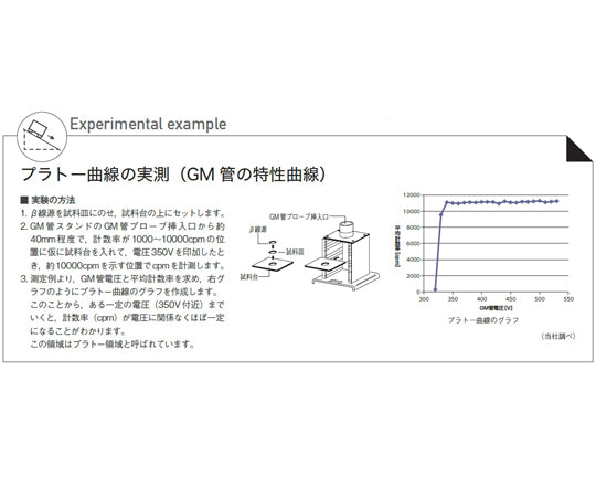 放射線実験スタンド GMR-1 136-798 1台