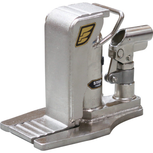 イーグル クリーンルームレバー回転爪つきジャッキ 爪能力5t 爪ロングタイプ E-100LC 1 台