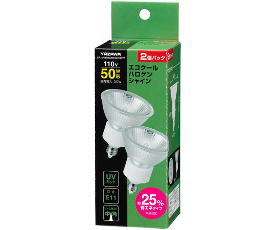 Eco Cool Halogen Shine 50W Medium Angle 2P 1 Box (2 Pieces) JDR110V30WUVMKH3E112PYZ 1 Box (2 Pieces)