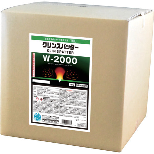 イチネンケミカルズ クリンスパッター W−2000 18Kg 020687 1 缶