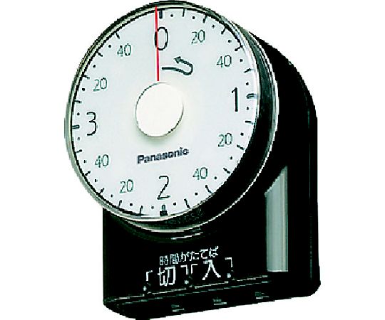 Dial timer, 3-hour type, direct-connect type, black, WH3201BP, 1 unit