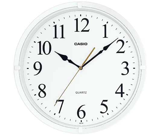 Standard wall clock, white, IQ977JF, 1 piece