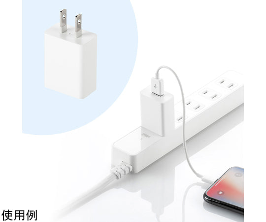 USB 충전기(1A・화이트) ACA-IP86W 1 세트