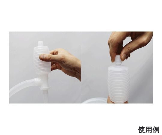 530mm 耐酸ポンプ(手動/6本) EA990KT-6A 1箱(6本入)