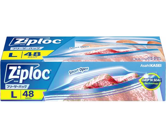 지퍼 락 프리저 백 L 48장입 1개(48장입)