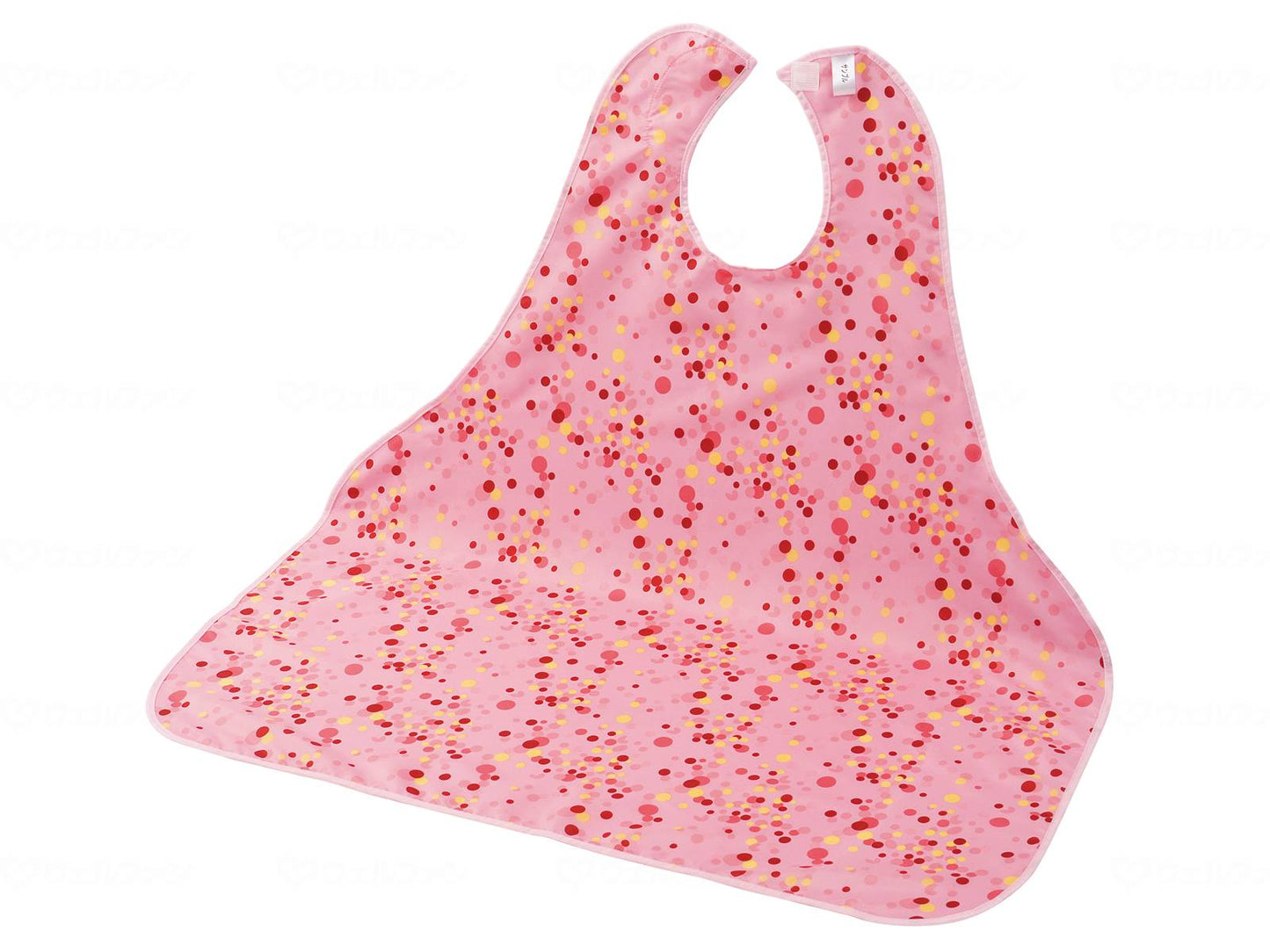 Pigeon Tahira Shoulder-Friendly Dining Apron, Polka Dot Pink