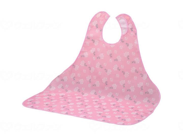 Pigeon Tahira Shoulder-Friendly Meal Apron Kodemari Pink