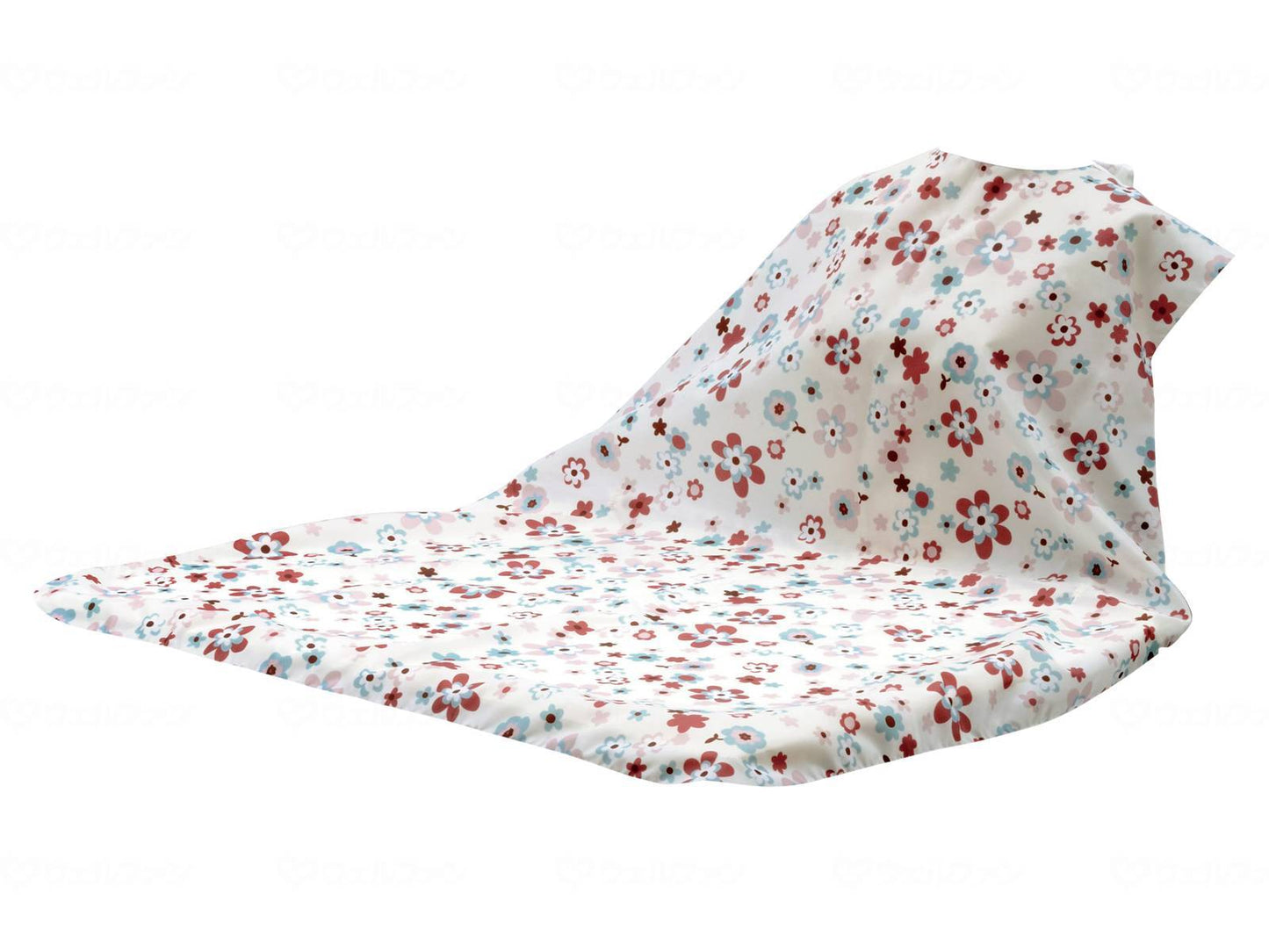 Pigeon Tahira Spill-free Dining Apron for Wheelchairs and Dining Tables, Flower Pattern