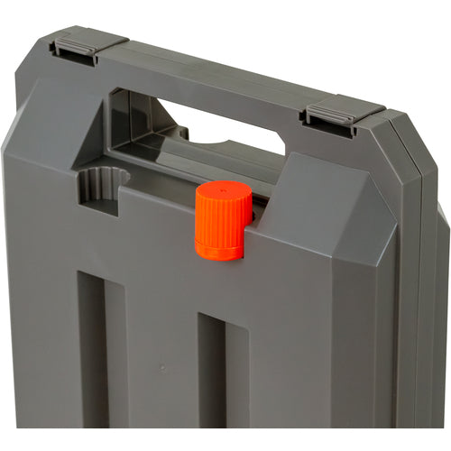 不動技研 カセットボンベ収納ケース 3本用 グレー GR 017662 1 個