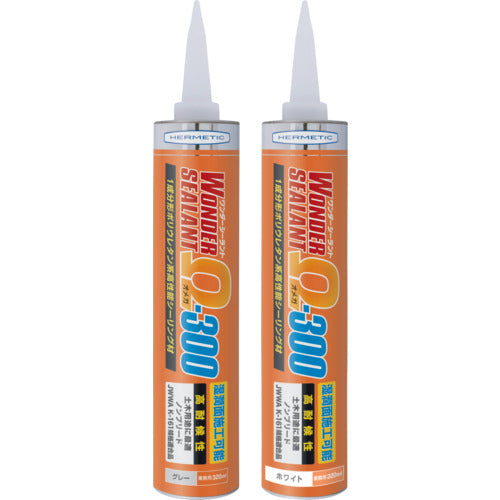 Hermetic Urethane Resin Wet Surface Hardening Sealant Omega 300 White 320ml OMEGA300W320 1 pc