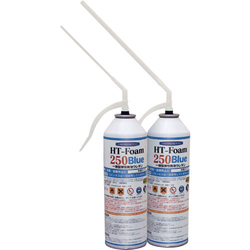 ヘルメチック 発泡ウレタン HTーFoam250Blue 500ml HT-FOAM250BL450 1 個